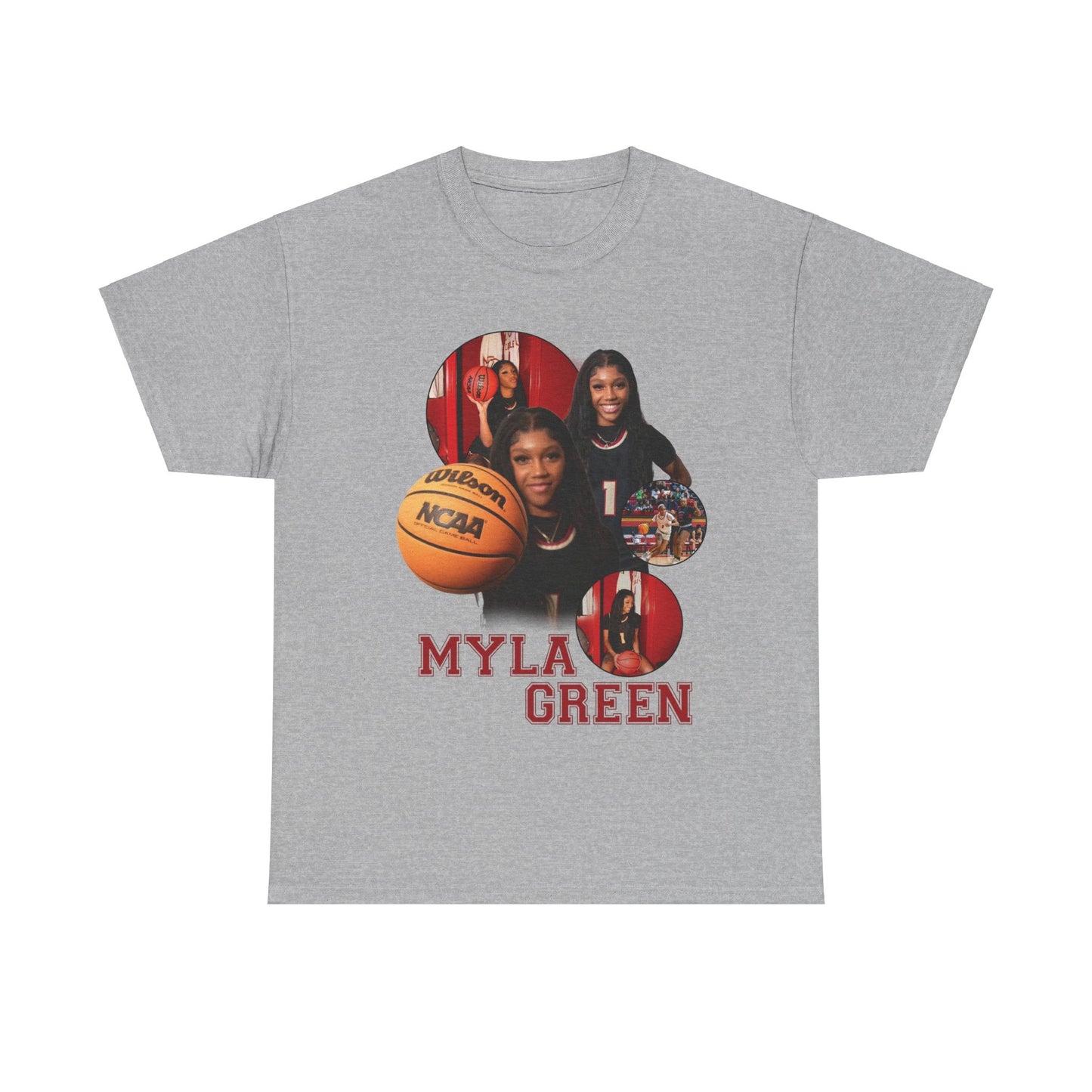 Myla Green: GameDay With Name & Number Tee