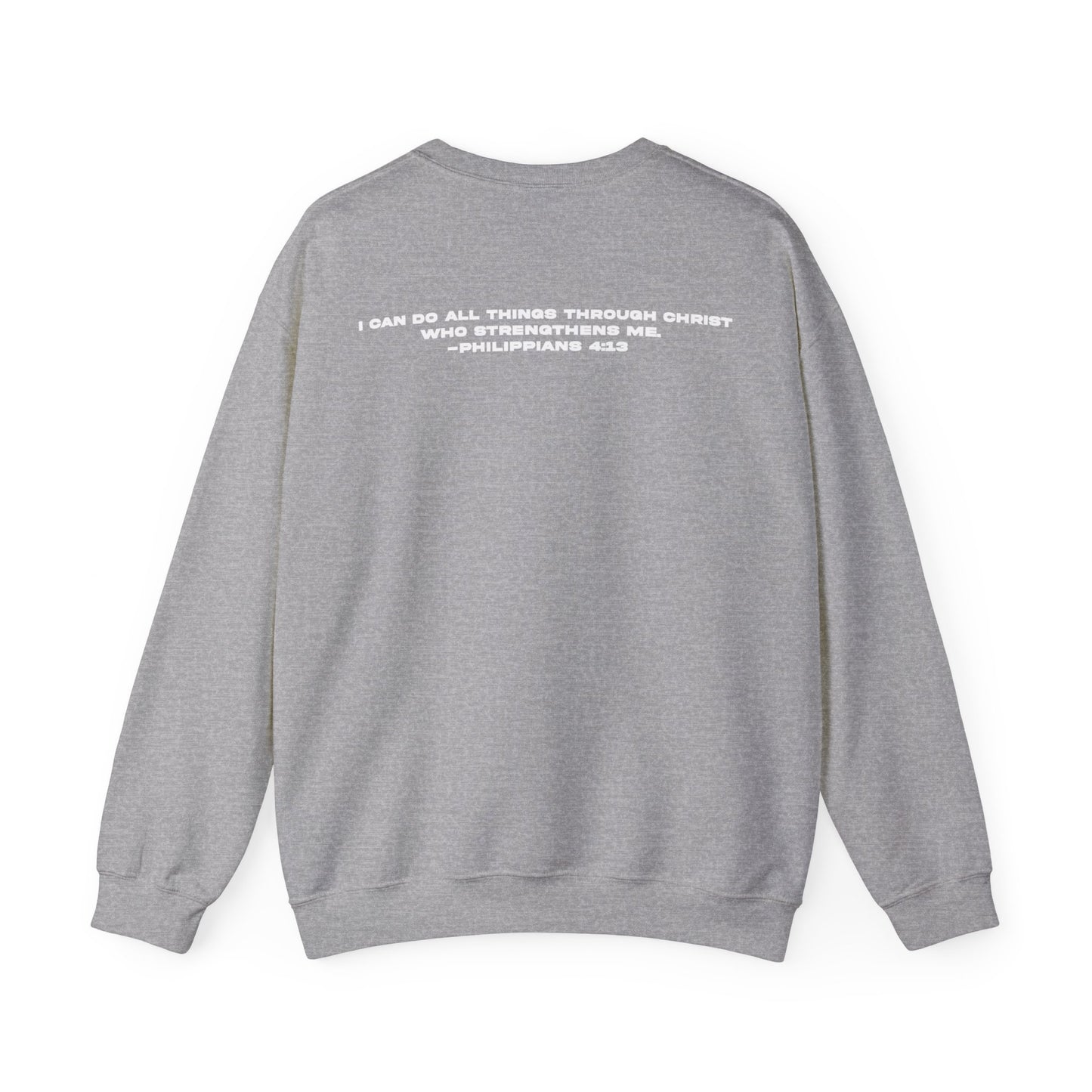 Roderick Gardner: Philippians 4:13 Crewneck