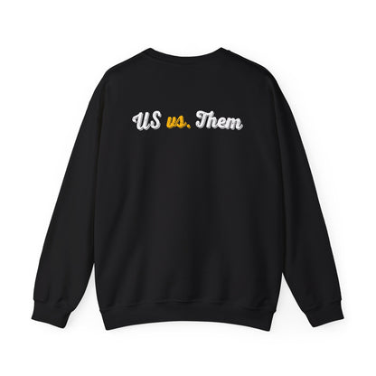 Naziha Alfrid: Us Vs. Them Crewneck Sweatshirt