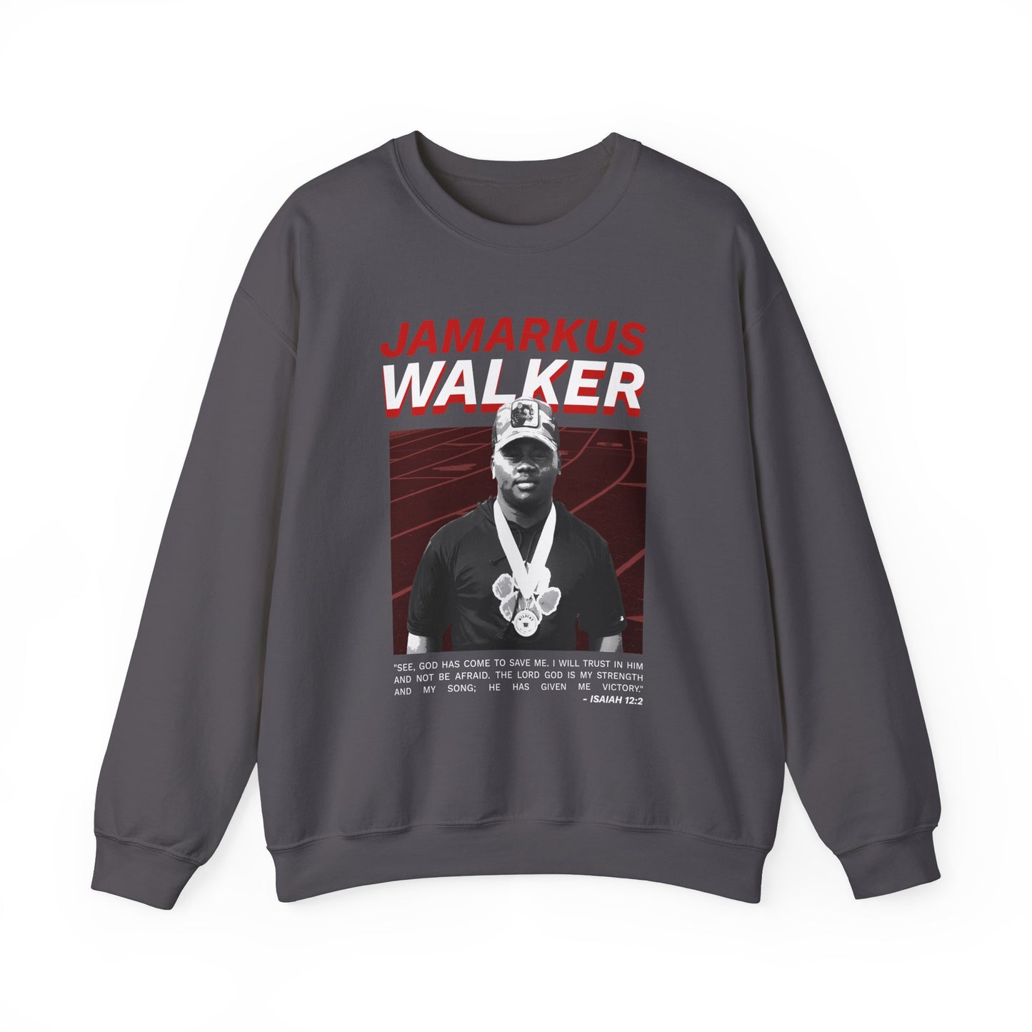 Jamarkus Walker: Isaiah 12:2 Crewneck