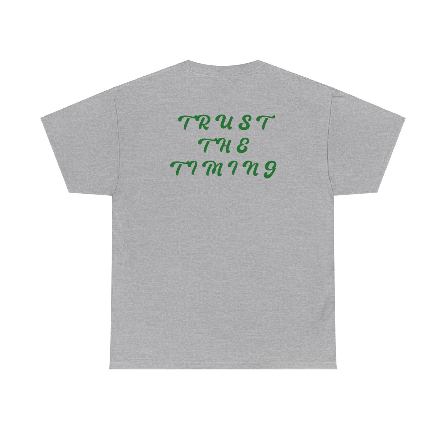 Emma Rushing: Trust The Timing Tee (Green)