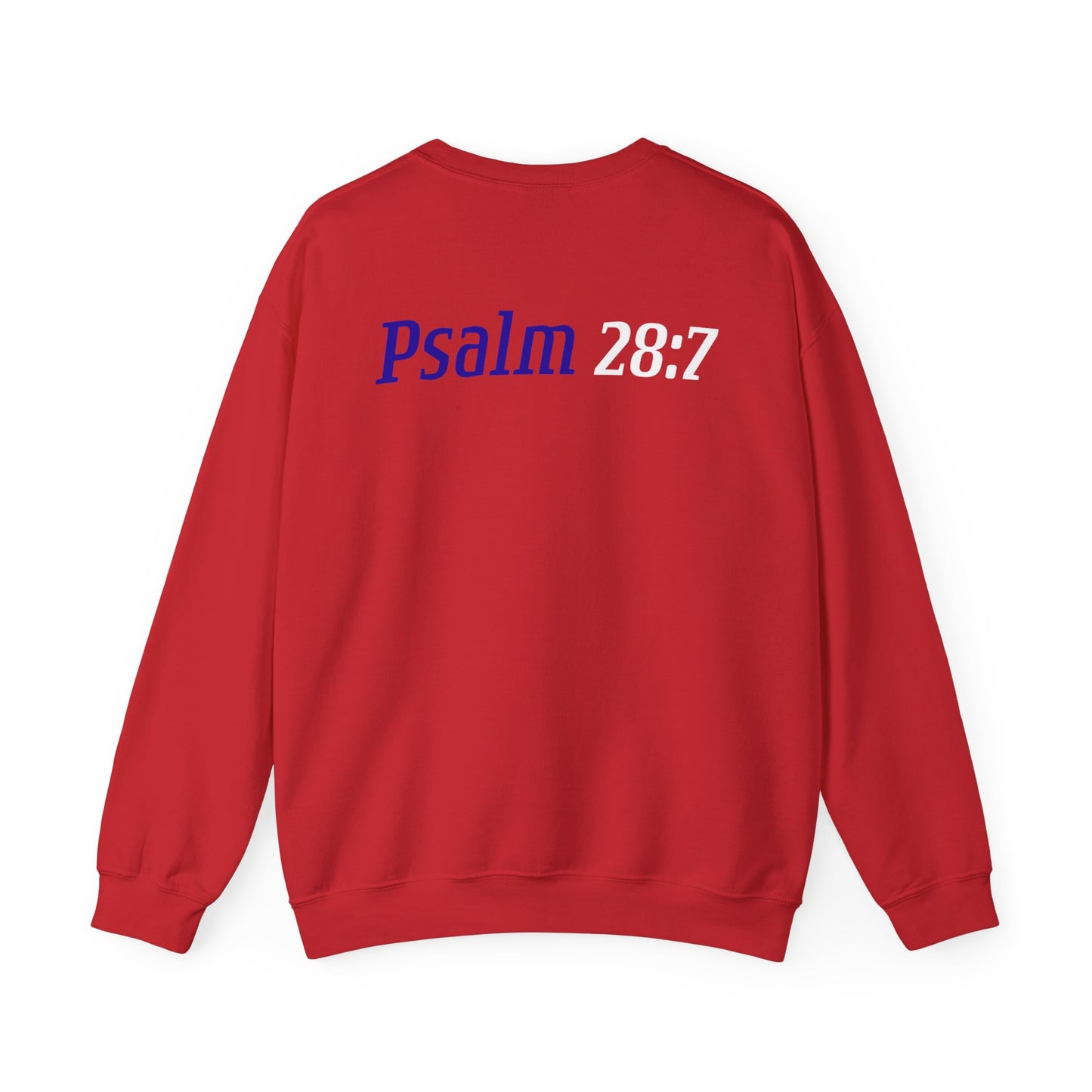 Kai Holm: Psalm 28:7 Crewneck