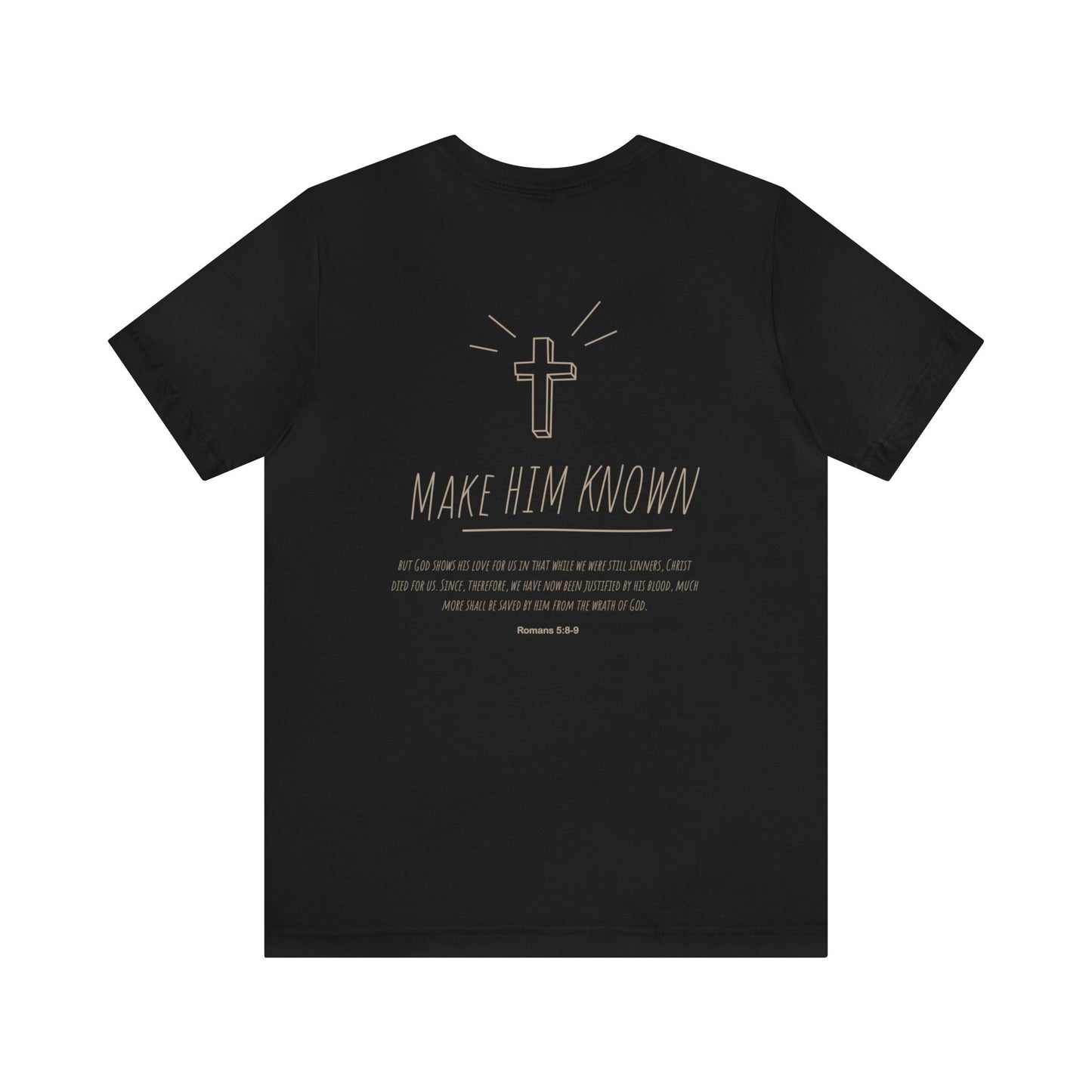 Ben Parker: Romans 5:8-9 Tee