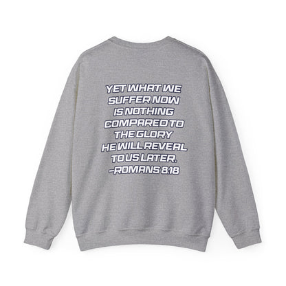 Ellington Brooks-Lytle: Romans 8:18 Crewneck