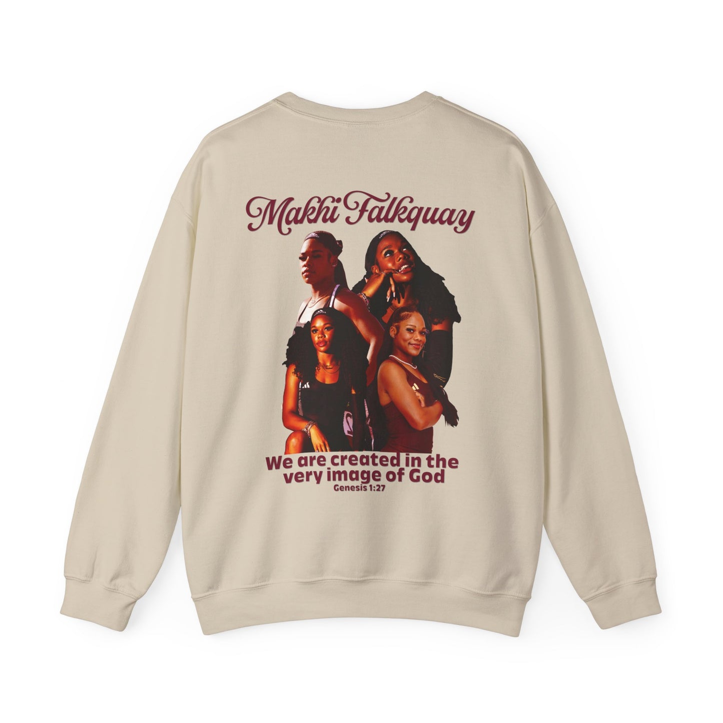 Makhi Falkquay: Genesis 1:27 Crewneck