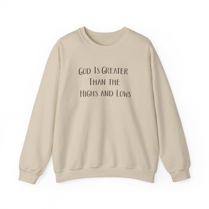 Kayleigh Ammons: God Is Greater Than The Highs & Lows Crewneck