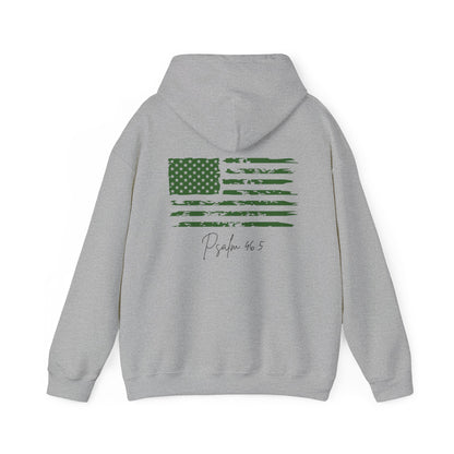 Mattison Severns: God Is With Her, She Will Not Fall Hoodie