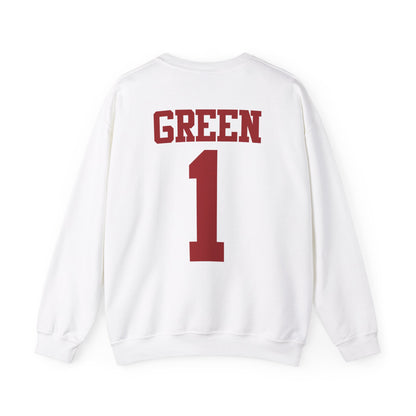 Myla Green: GameDay With Name & Number Crewneck