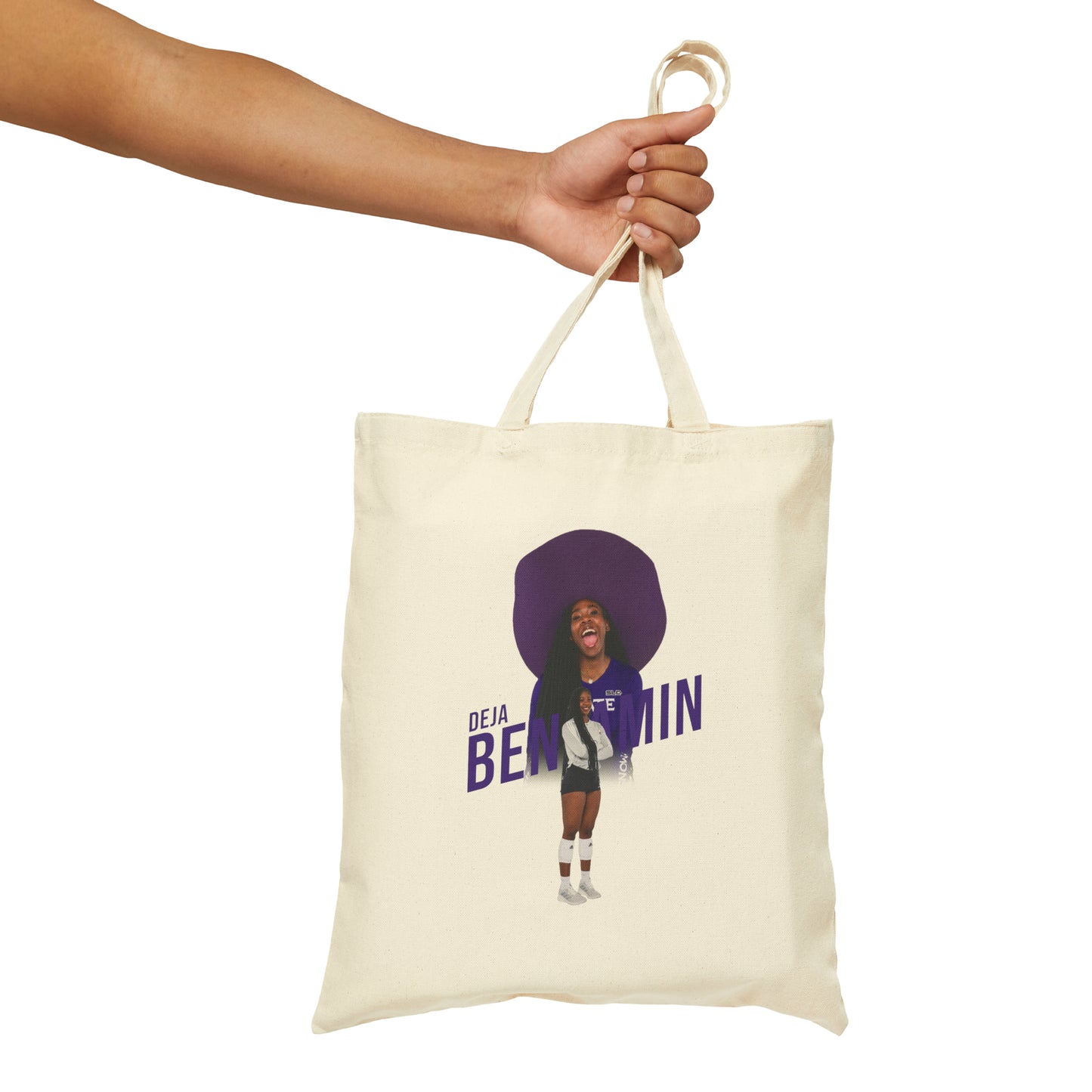 Deja Benjamin: Essential Cotton Canvas Tote Bag