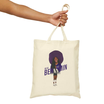 Deja Benjamin: Essential Cotton Canvas Tote Bag