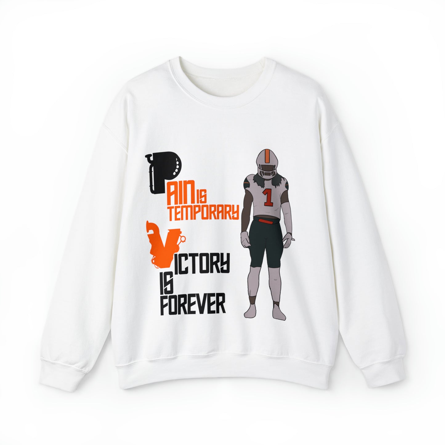 Monchovia Gaffney: Pain Is Temporary Crewneck