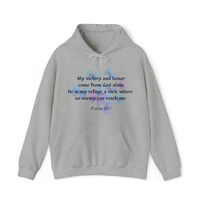 Sara Harris: Psalms 62:7 Hoodie