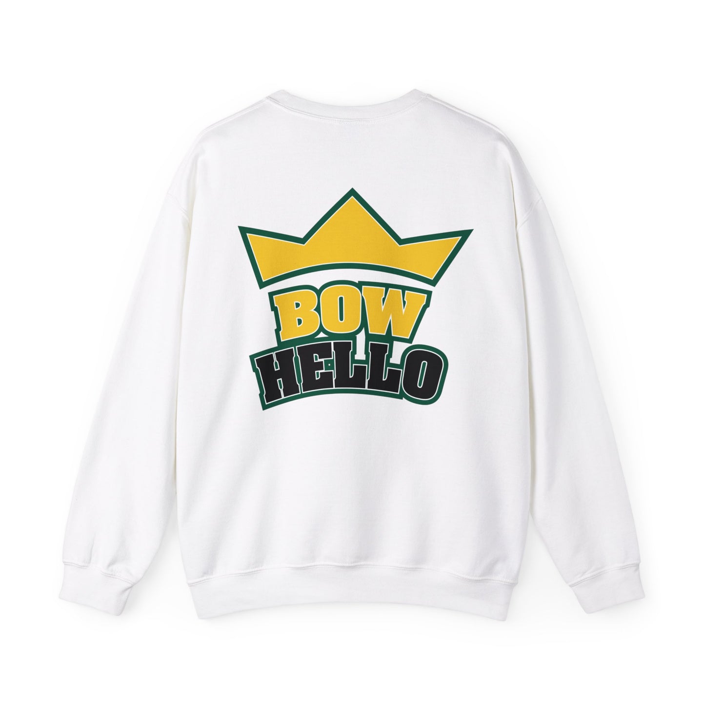 Qua Butler: Bow Hello Crewneck