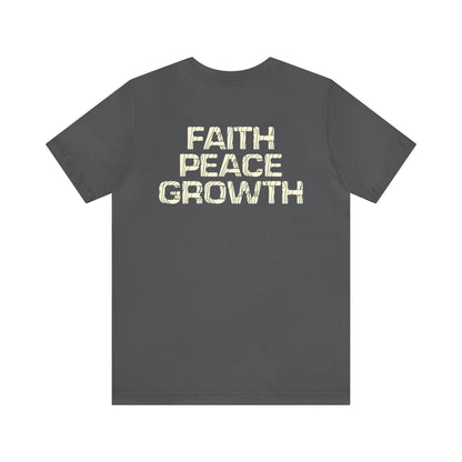 Dona Fagnon: Faith Peace Growth Tee