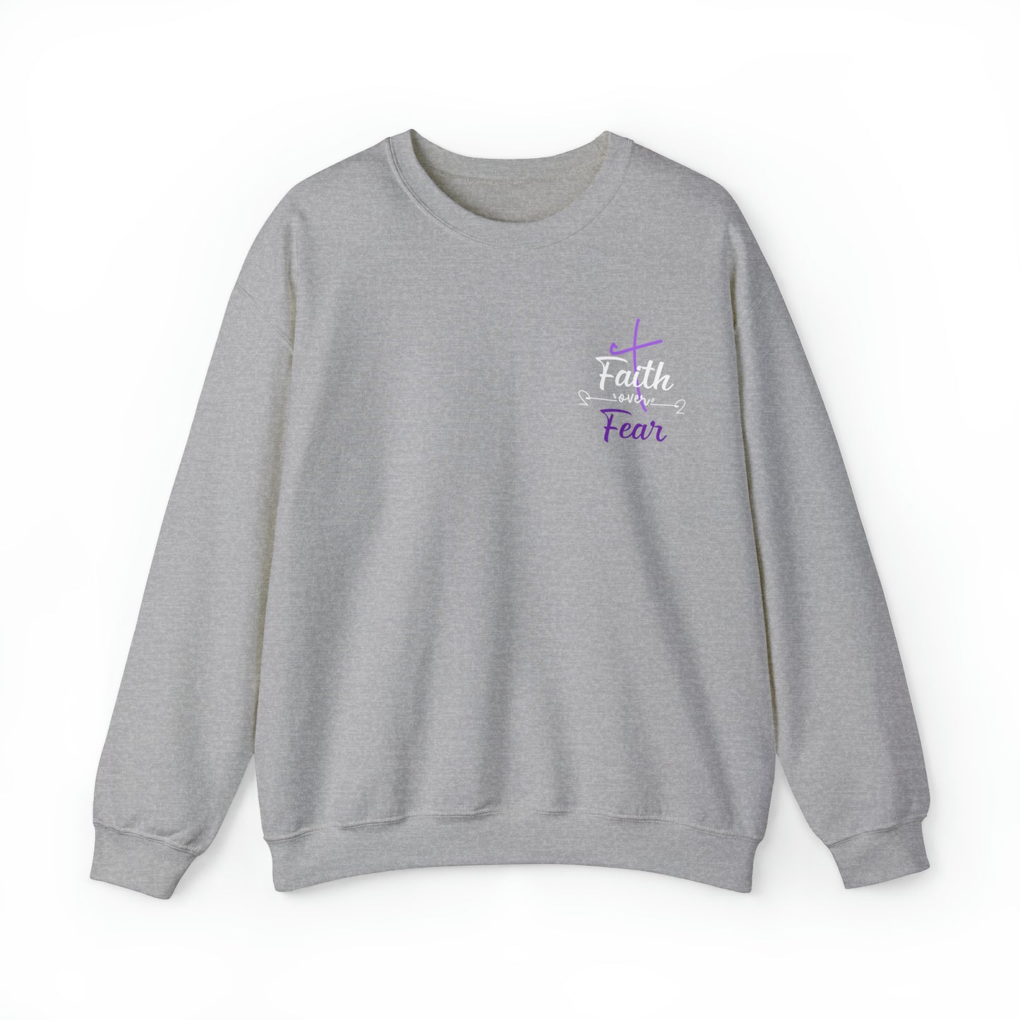 Alina Satcher: Faith Over Fear Crewneck