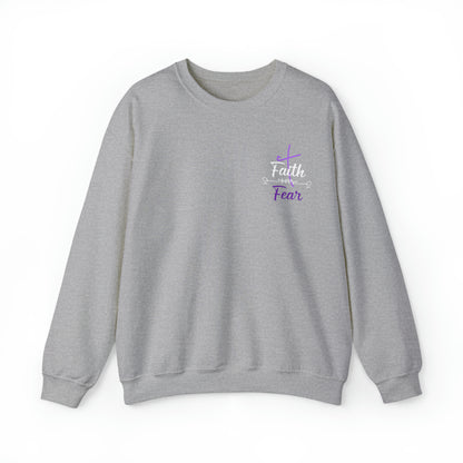 Alina Satcher: Faith Over Fear Crewneck