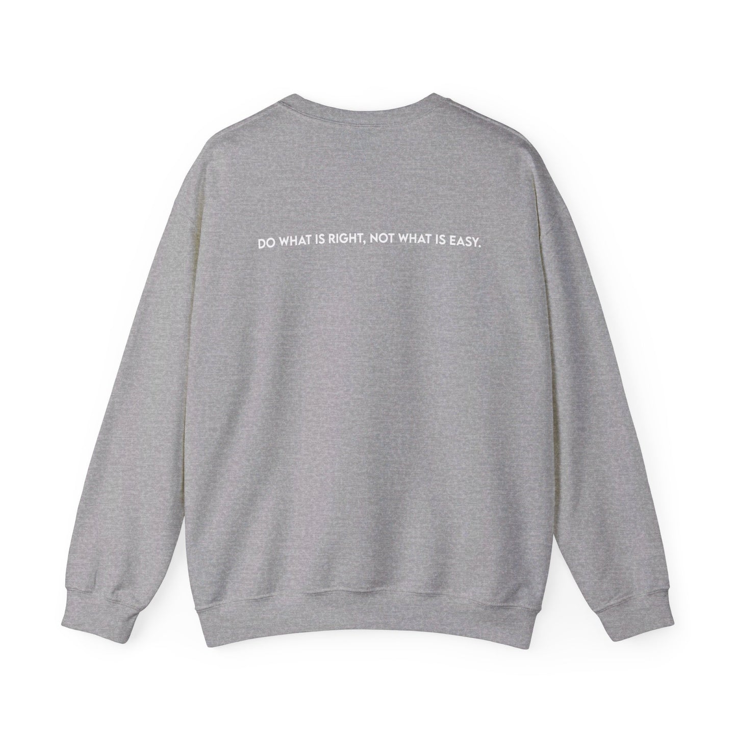 London Minnix: Do What Is Right, Not What is Easy Crewneck