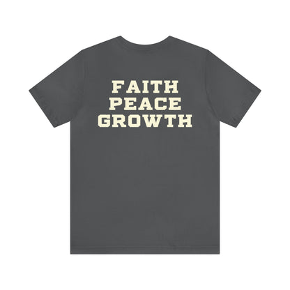 Dona Fagnon: Faith Peace Growth Tee