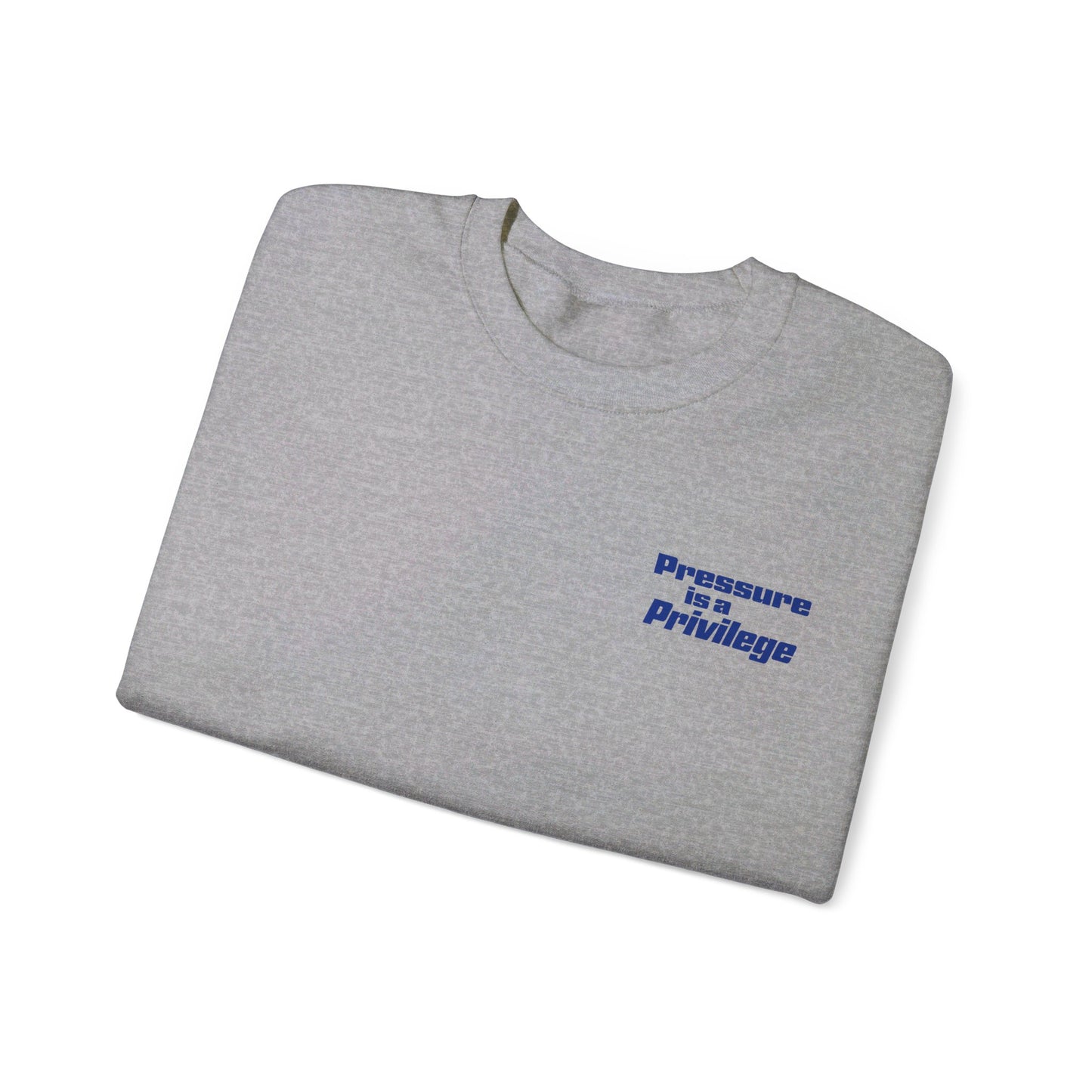 Justin Fogel: Pressure Is A Privilege Crewneck