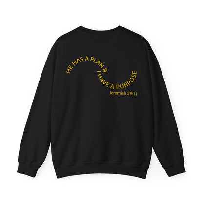 Kaylee Salyer: Jeremiah 29:11 Crewneck Sweatshirt