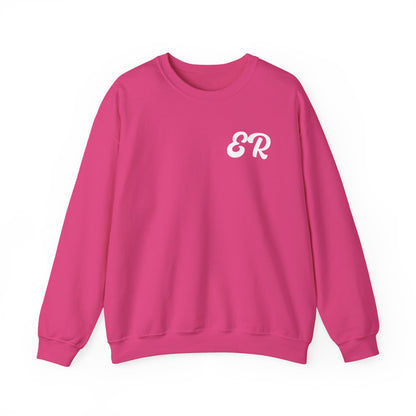 Emma Rushing: Trust The Timing Crewneck (Pink)