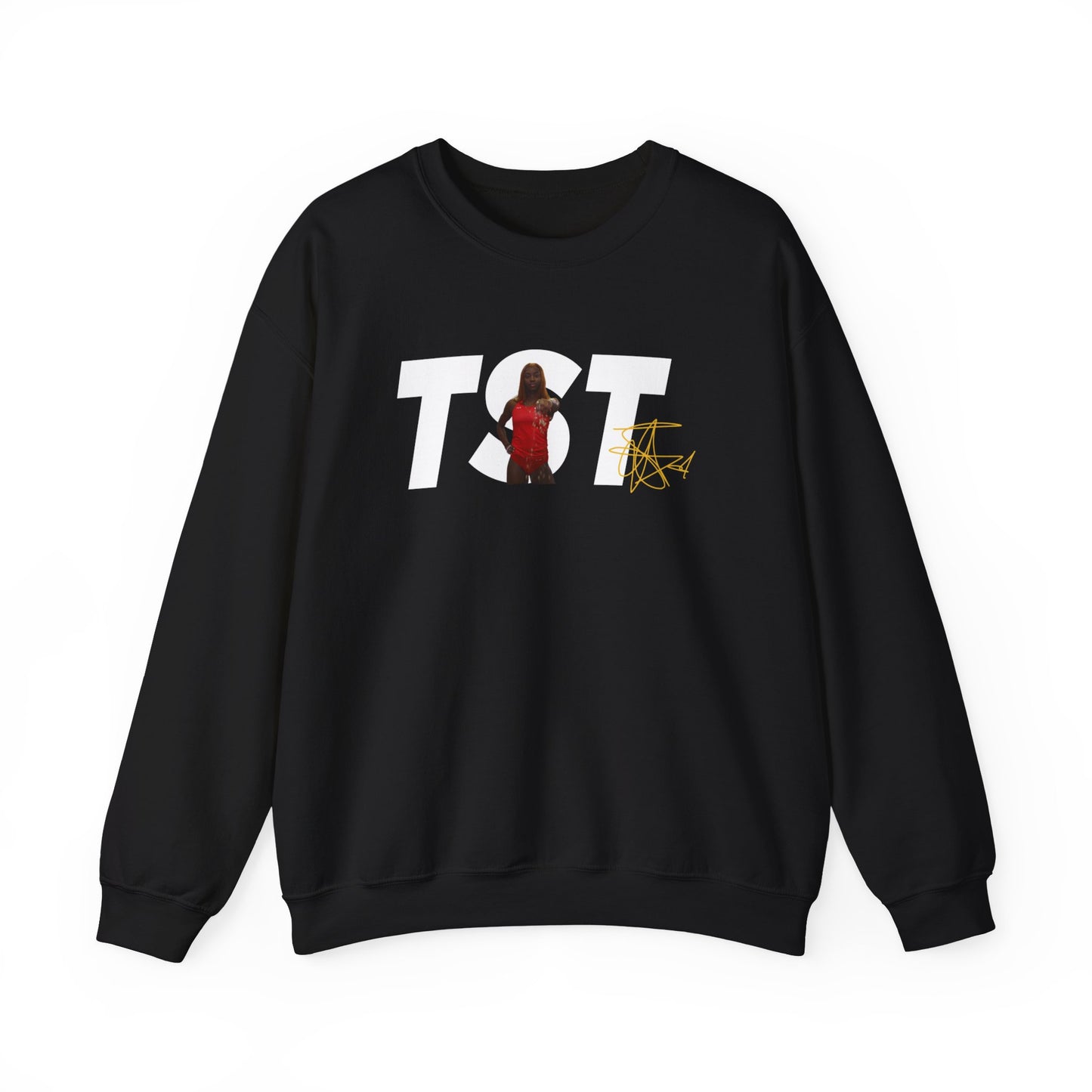 Tia Siani Taylor: Track Crewneck