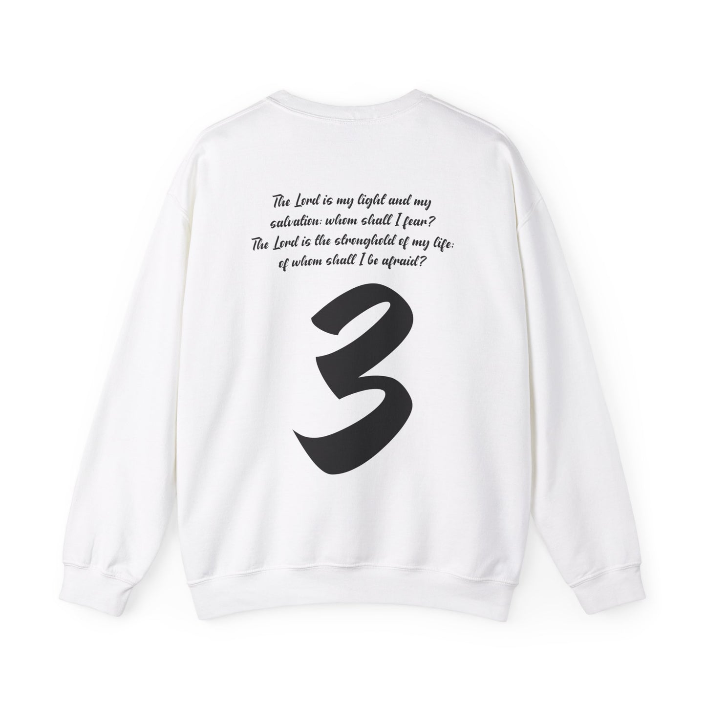 Olivia Thompson: Psalms 27:1 Crewneck