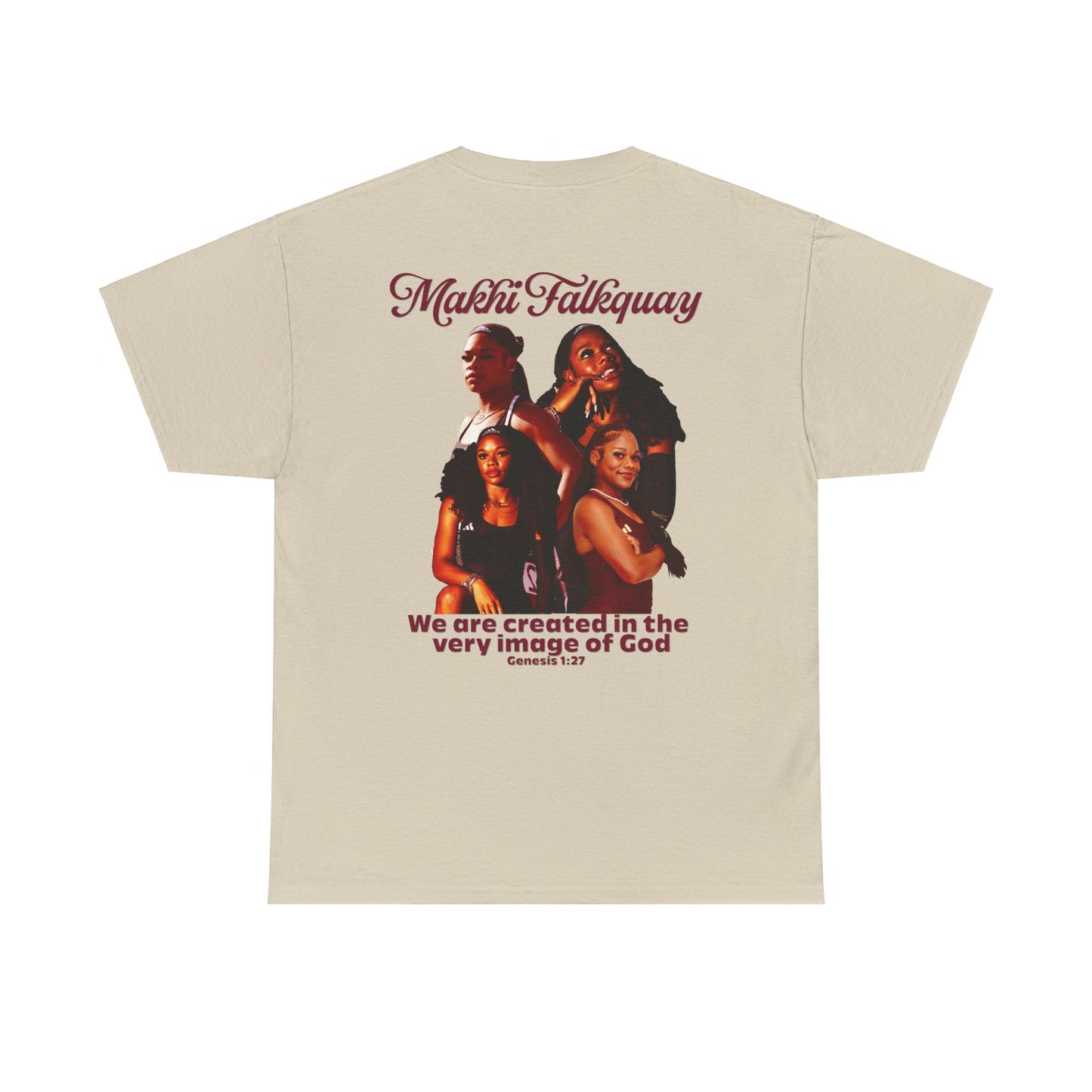 Makhi Falkquay: Genesis 1:27 Tee