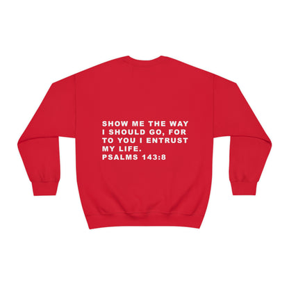 Ethan Reyes: Psalms 143:8 Crewneck