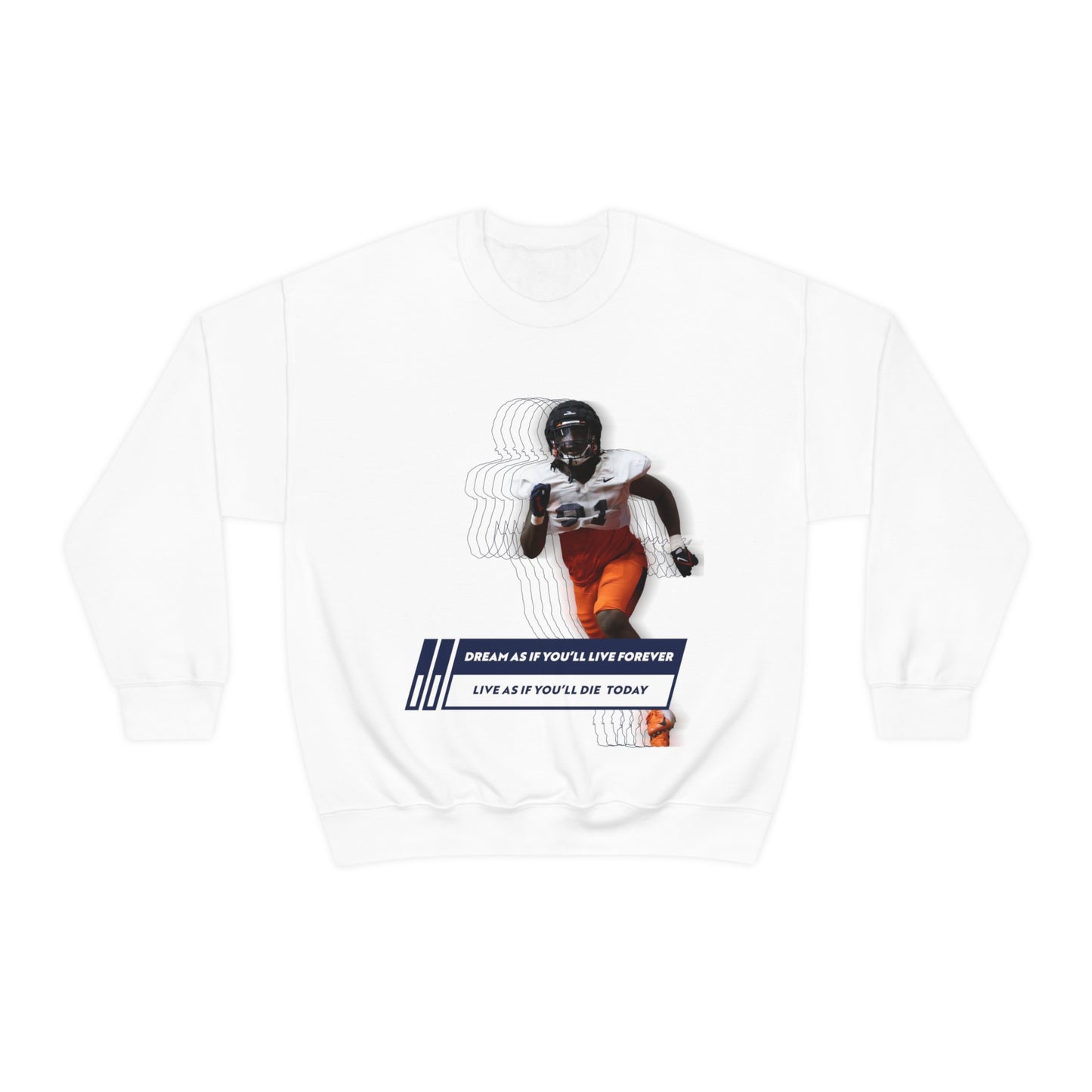 Jalil Smith: Dream As If You'll Live Forever Crewneck