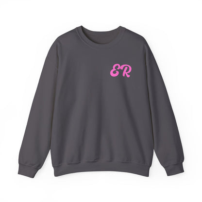 Emma Rushing: Trust The Timing Crewneck (Pink)