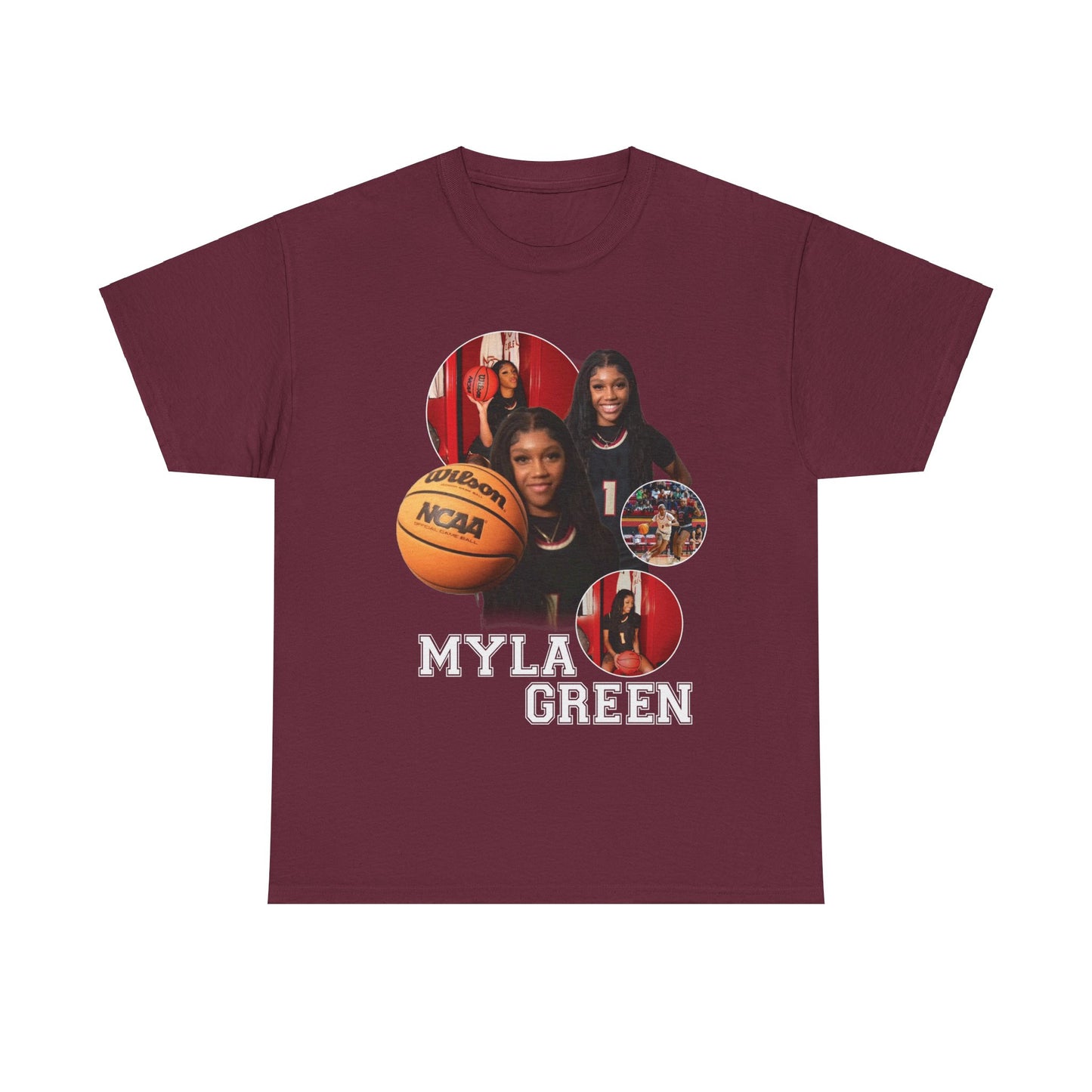 Myla Green: GameDay With Name & Number Tee