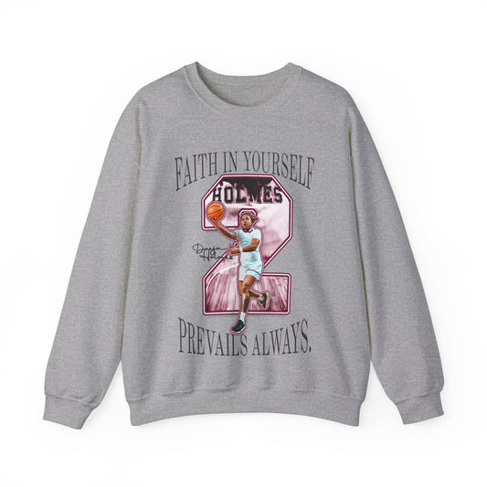 Daeja Holmes: Faith In Yourself Prevails Always Crewneck