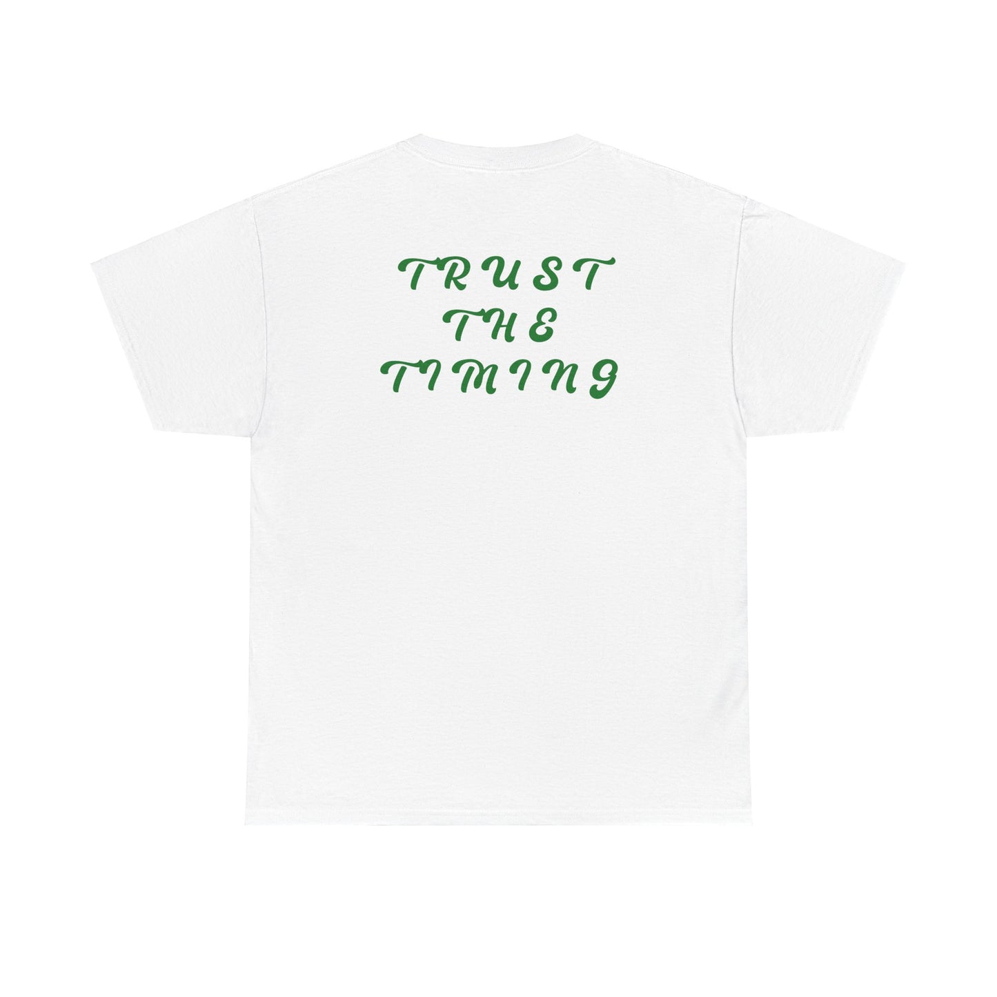 Emma Rushing: Trust The Timing Tee (Green)