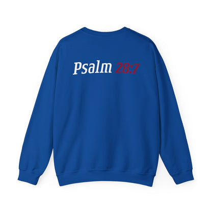 Kai Holm: Psalm 28:7 Crewneck