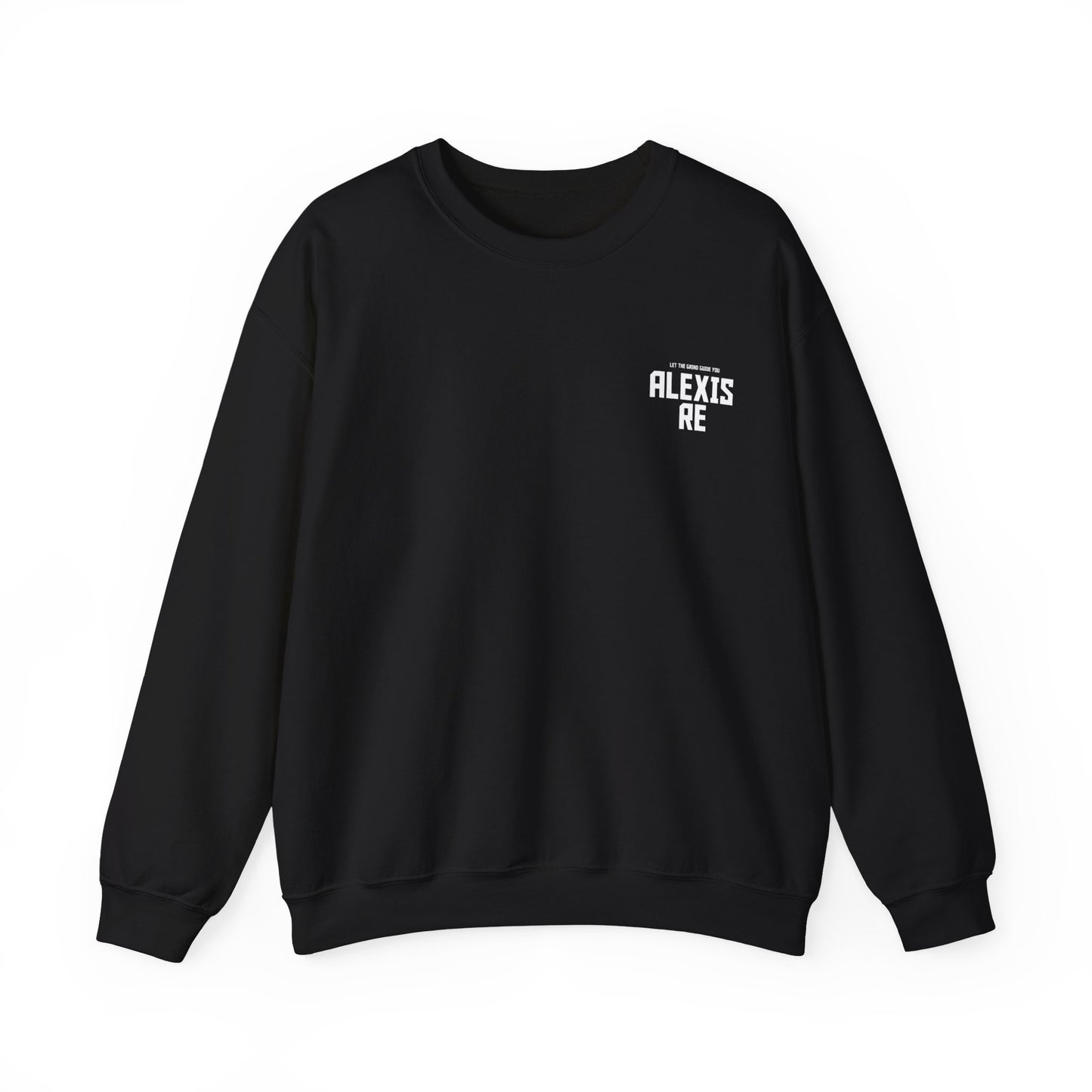 Alexis Re: Let The Grind Guide You Crewneck