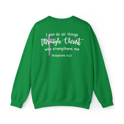 Charli Anger: Philippians 4:13 Crewneck