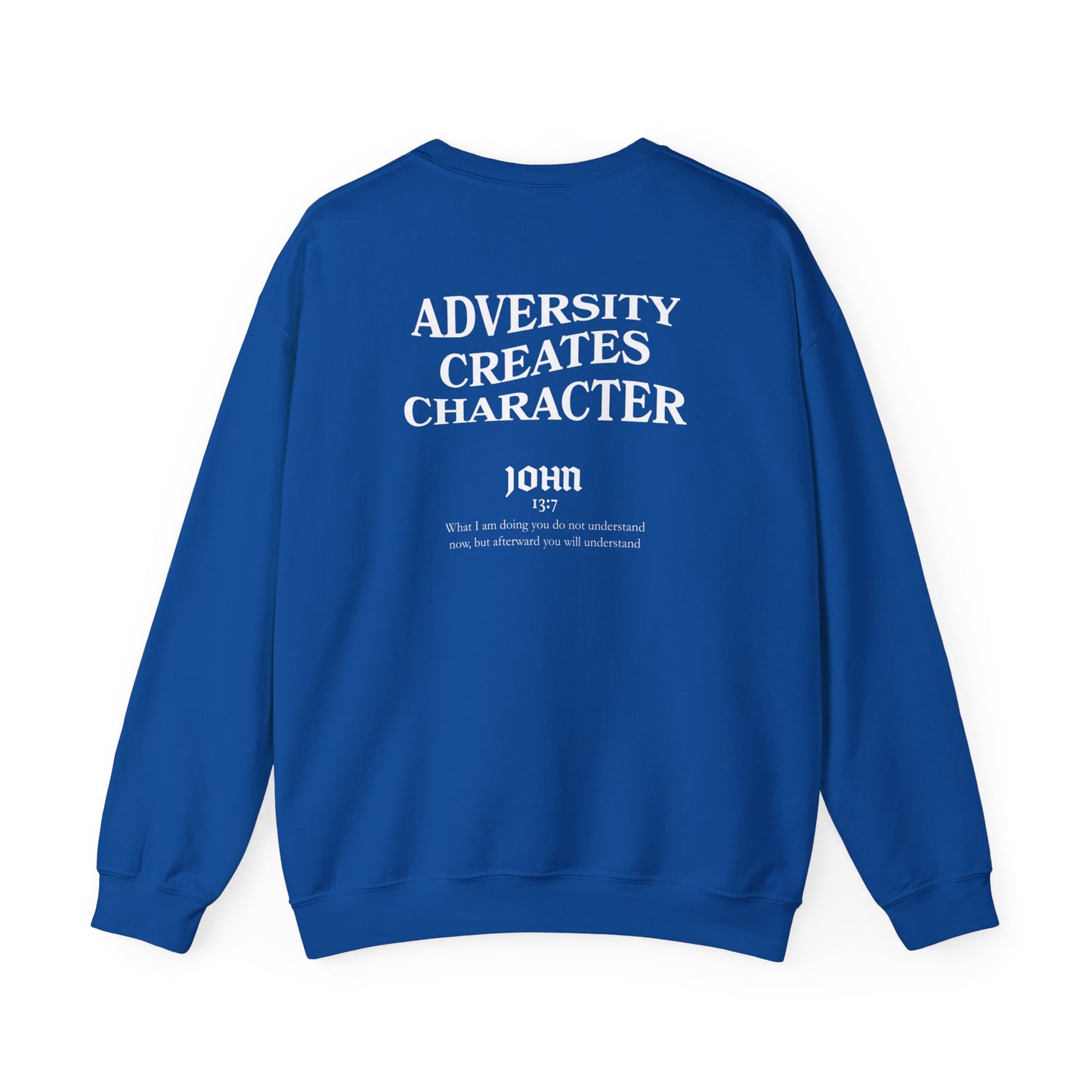 Francisco Thomas: Adversity Creates Character Crewneck