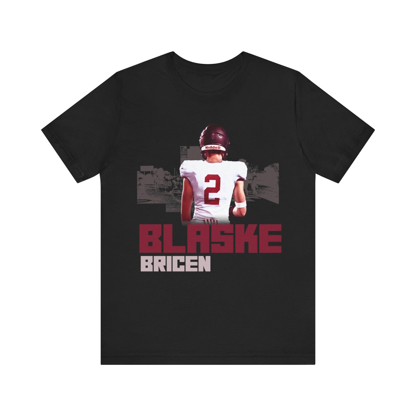 Bricen Blaske: Football Tee