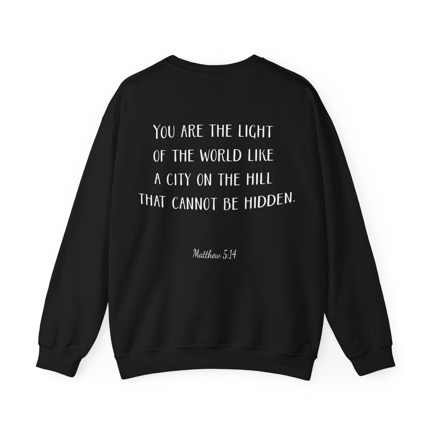 Victoria Torres: Matthew 5:14 Crewneck