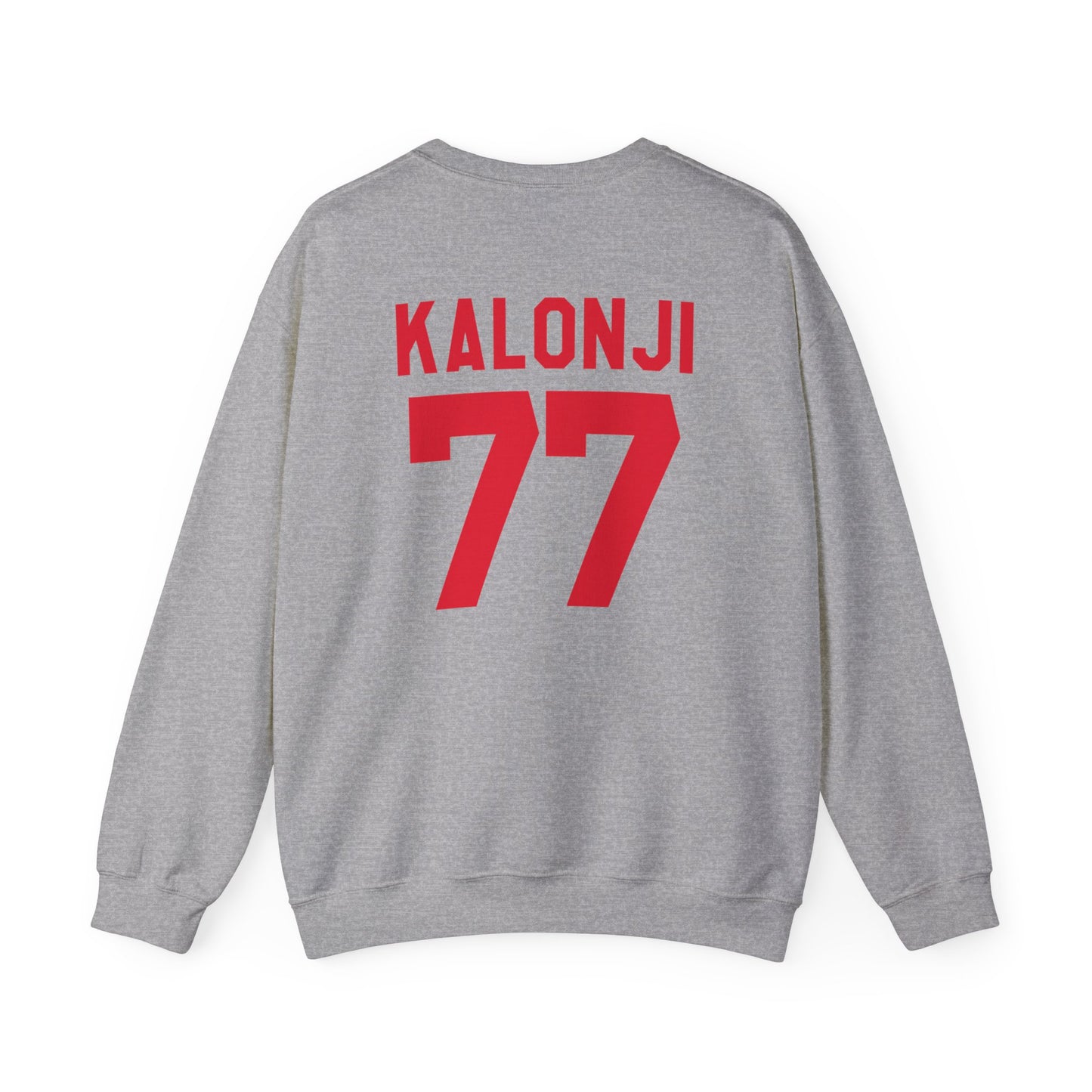 Kevin Kalonji: Logo With Name & Number Crewneck