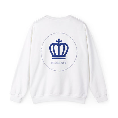 Jessica Smallwood: 1 Corinthians 9:24-25 Crewneck