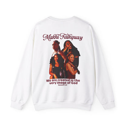 Makhi Falkquay: Genesis 1:27 Crewneck