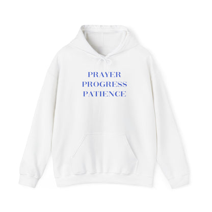 Catie Amador: Prayer Progress Patience Hoodie