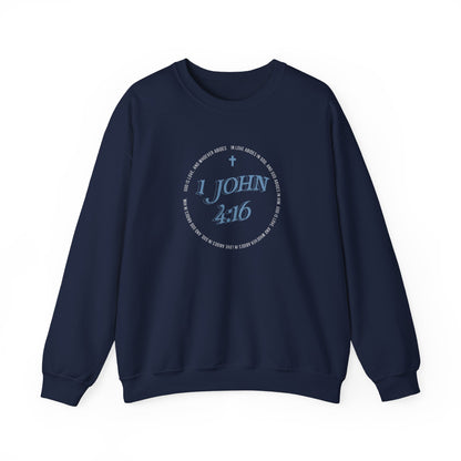 JaMaya Byrum: 1 John 4:16 Crewneck