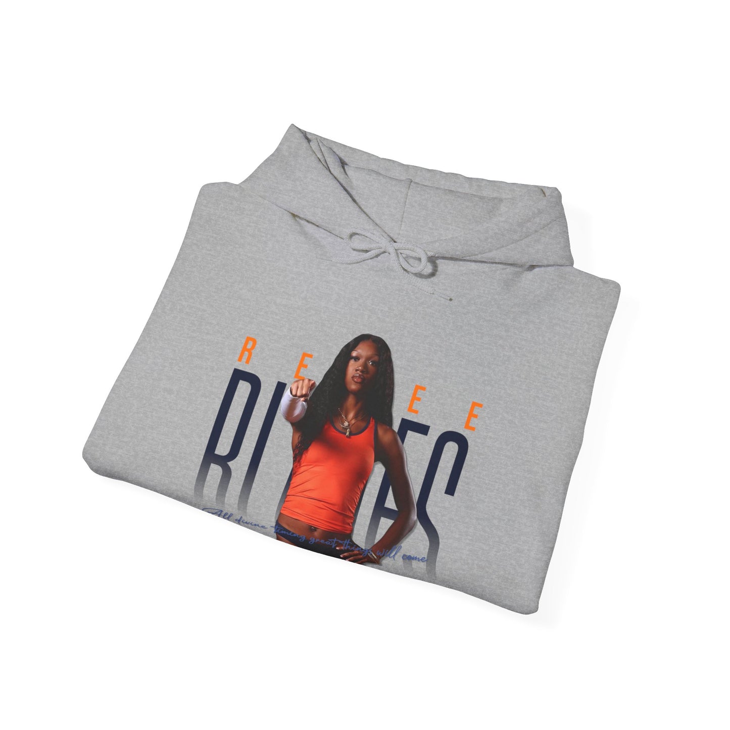 Renee Blades: All In Divine Timing Great Things Will Come Hoodie