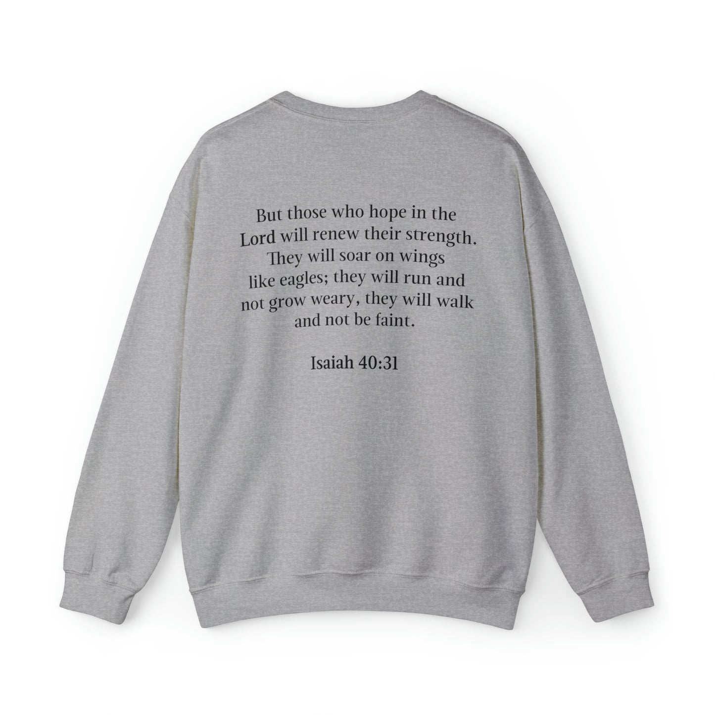 Madisynne McQueen: Isaiah 40:31 Crewneck