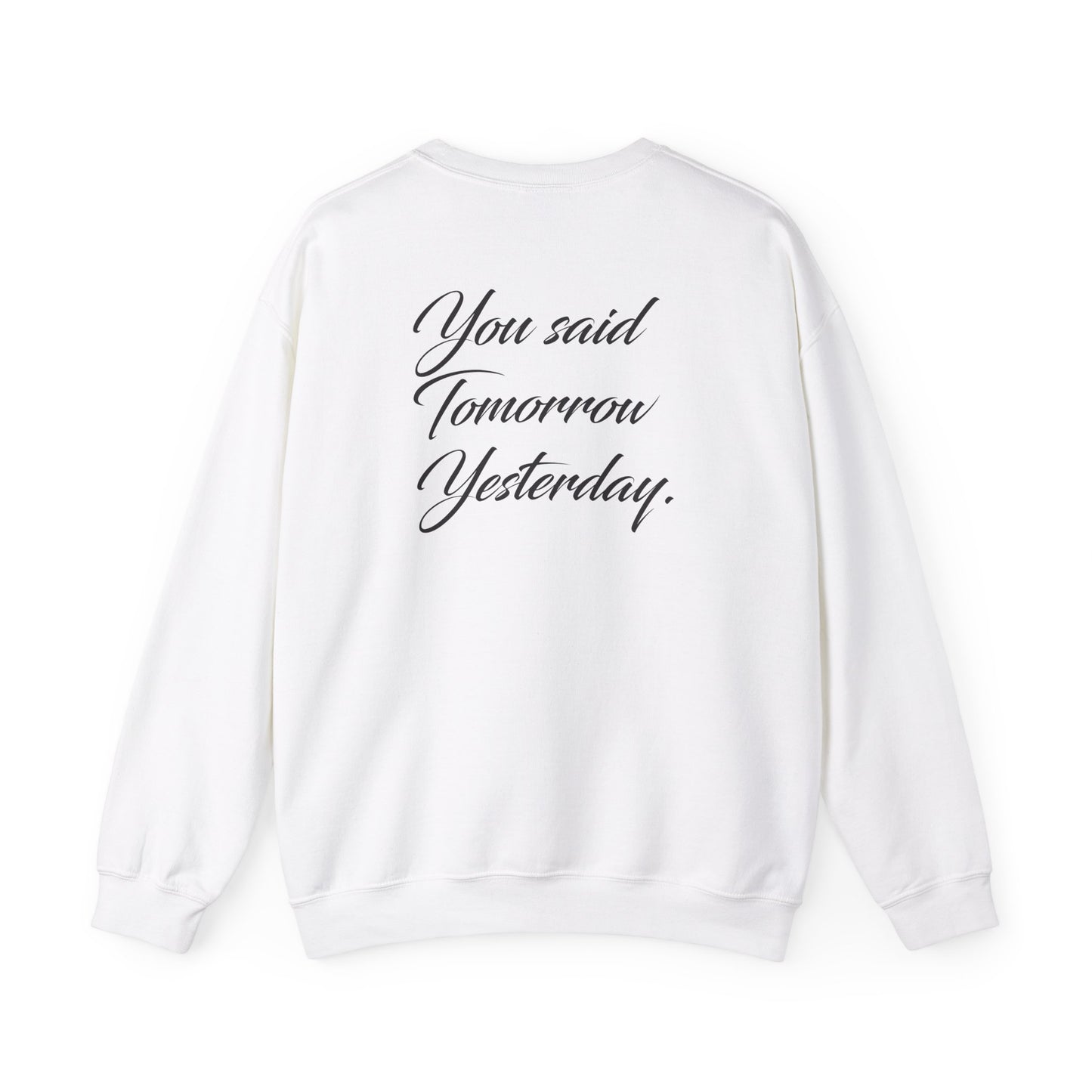 Imani Bloomfield: You Said Tomorrow Yesterday Crewneck