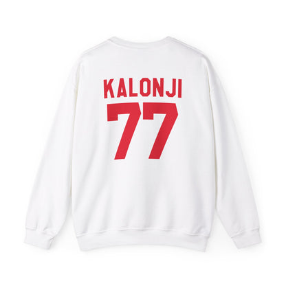 Kevin Kalonji: Logo With Name & Number Crewneck