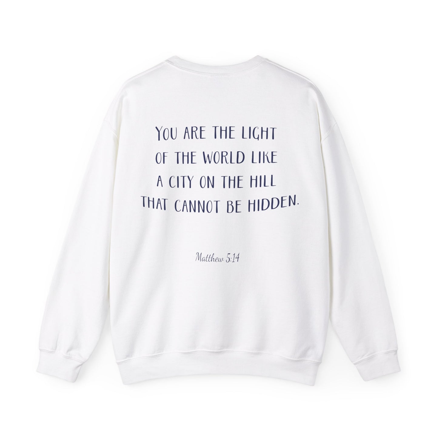 Victoria Torres: Matthew 5:14 Crewneck